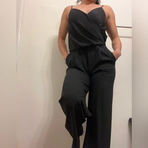 M26 Saunders Maxi Black Jumpsuit